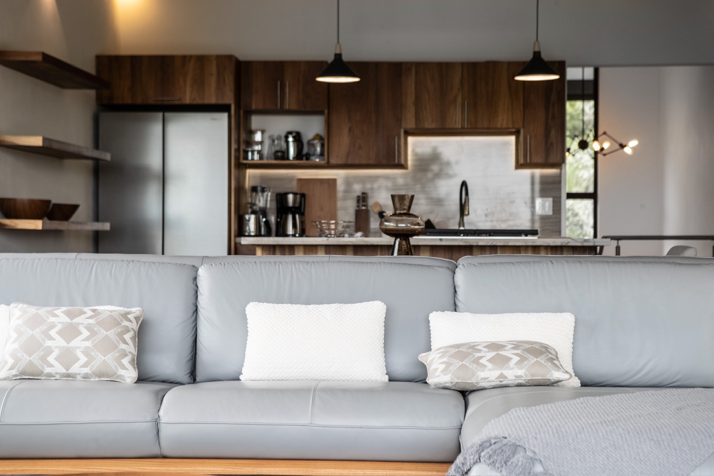 Premium materials inside the villa